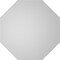 Ekena Millwork Octagonal Surface Mount PVC Gable Vent w/ 2"W x 2"P Brickmould Sill Frame, 28"W x 28"H GVPOC28X2803SN - alternate 4